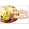 Signmission Nachos Supreme Banner Concession Stand Food Truck Single Sided B-72 Nachos Supreme19 - alternate 1